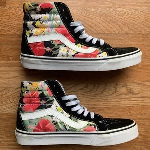 Vans Floral Sk8-Hi Shoes Women’s 9